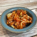 Delicious kimchi/takowasa