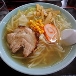 塩苅食堂 - 2013年7月26日(金)　塩ラーメン(650円)