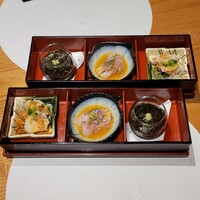 のどぐろ専門店 赤坂 かなめ - 先付け 3品