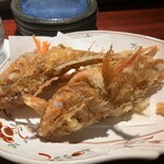 鮨ダイニング 旨海 - 揚げ物はカリッカリ