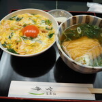 道頓堀 今井 - 親子丼と小うどん（そば）1,901円