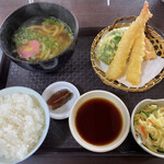 はるそら食堂 - 天ぷら定食