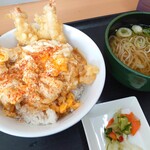 おべんとうのヒライ - 料理写真:名古屋天丼セット