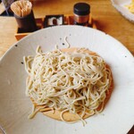 蕎麦切り よしむら - キレイなお蕎麦です☆