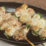 創作居酒屋 たるとむ - オクラ肉巻き