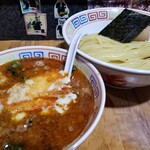 塩そば専門店 桑ばら - 和風カレーチーズつけそば