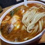 塩そば専門店 桑ばら - 和風カレーチーズつけそば