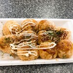 甲賀流 - たこ焼きレギュラー　ソース少なめw