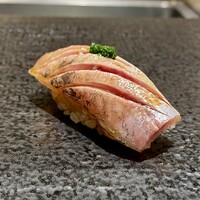 新橋 天鮨 - アジ