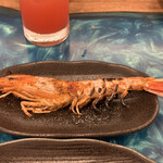 道後焼鳥　一 - エビ