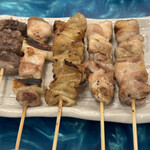 道後焼鳥　一 - 焼鳥　塩