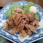 やぎわ食堂 - 焼肉定食の、焼肉☆