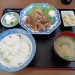 やぎわ食堂 - 【 焼肉定食 】 ５００円
