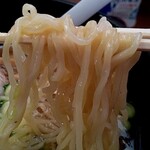 やぎわ食堂 - ラーメンの、縮れ細麺☆