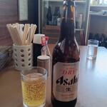 やぎわ食堂 - 【 ビンビール 】 ５００円