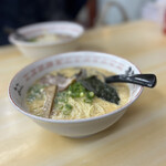 長浜ラーメン　まき - 不知火ラーメン(玉子とじスープ)