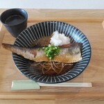 そばと絵本cafe ぶらっと - にしんそば（十割蕎麦）