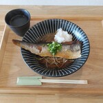 そばと絵本cafe ぶらっと - にしんそば（十割蕎麦）