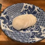 練馬 江戸銀 - カブの糠漬け