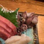 練馬 江戸銀 - お造り：ホタルイカ