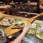 力丸 炉ばた焼 法善寺 力丸茶屋 - 僕の大好きな餅の磯辺焼き♪