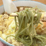 東家 - 神田薮そばから受け継いだ緑麺