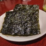 焼肉板門店 - 韓国海苔  サービス