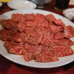 焼肉板門店 - 中カルビ￥1,550 二人前