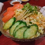 焼肉板門店 - 生野菜サラダ￥550
