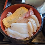 大阪寿司 - 海鮮丼（その３）♪