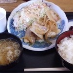 ふる里のけむり - 生姜焼き定食￥500