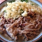 讃岐製麺 - 肉うどん大@580円