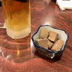 ほろよい - お通しはマグロの角煮