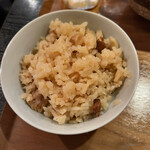 Hagakure - サービスの日替りご飯  焼豚ご飯