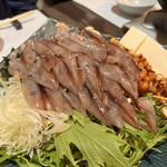 多満喜 - 鍋　ホタルイカのしゃぶしゃぶ