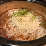 多満喜 - 〆の半田素麺　2人前