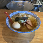 支那そば なかじま - シオワンタン味玉うす味