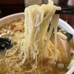 中華蕎麦 金魚 - 麺