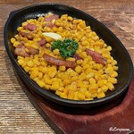 源喜屋 - 白金豚のベーコン使用のコーンバター