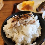 たまや食堂 - 塩鯖ちょいと乗せてみた