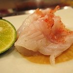 おたる政寿司 - きんきの炙り