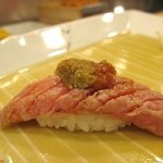 おたる政寿司 - 大トロの炙り