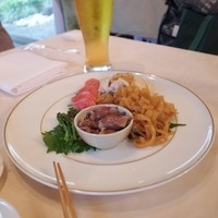 中国料理 満楼日園 - 前菜。クラゲが美味しかったです。