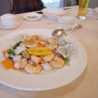 中国料理 満楼日園 - 海老もぷりぷりしていました。