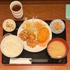 西天酒場　たんたん - 日替わりAセット えびカツ&鶏唐揚げ(900円)