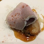 み乃家 - 今日はもも肉の自家製ハム