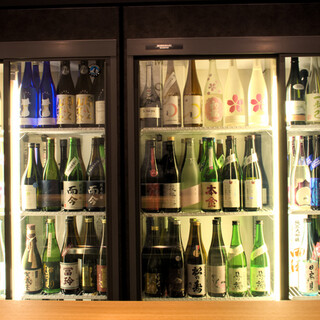 日本酒好きにも嬉しい種類豊富なラインナップ。初心者の方も歓迎