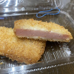 鶏笑 - ハムカツ200円