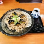 石臼挽き手打ちそば 日月庵 - 揚げなすおろし蕎麦