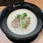 Tori Soba Suzuran - 鶏白湯そば850円